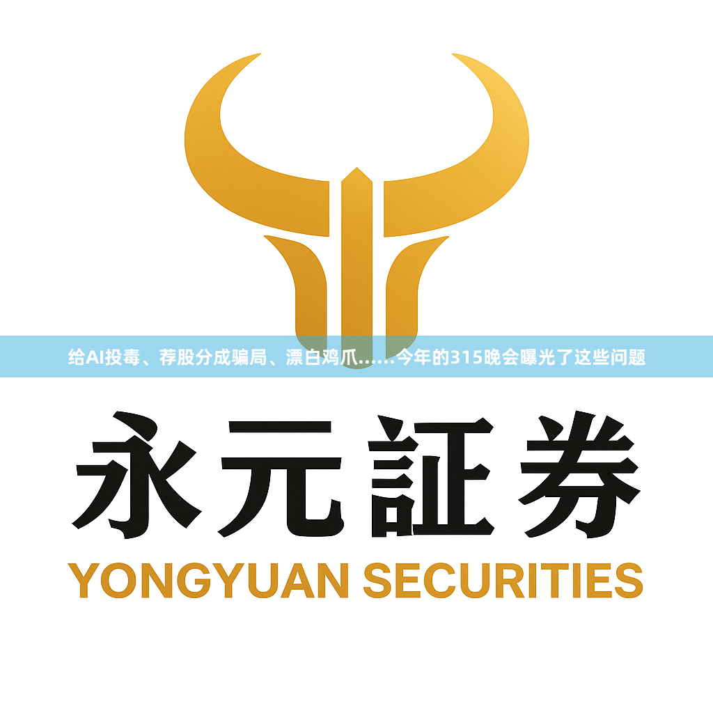 给AI投毒、荐股分成骗局、漂白鸡爪......今年的315晚会曝光了这些问题
